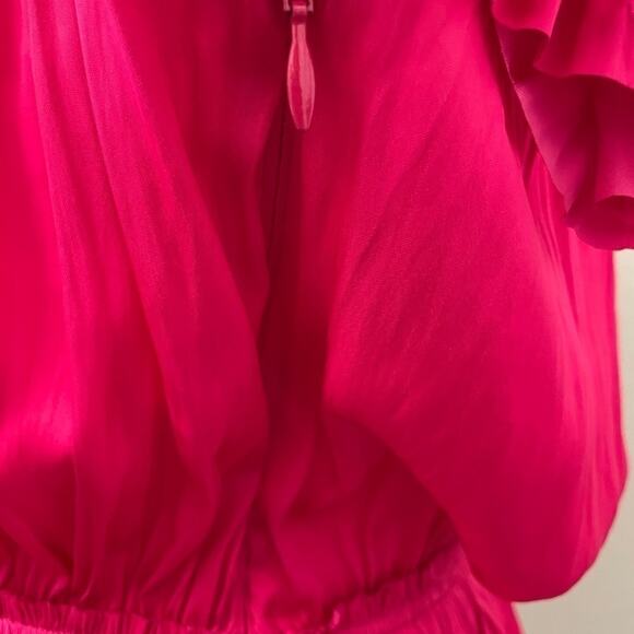 NEW ULLA JOHNSON Vesna Dress Color Orchid Size 10 Tiered Flowy Soft Beautiful - Picture 6 of 14